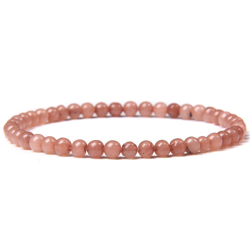 Womens Agate Stone Bead Bracelet Ethnic Geometric Crystal Jewelry Natural Energy Stone Peacock Agate Bracelet Gift