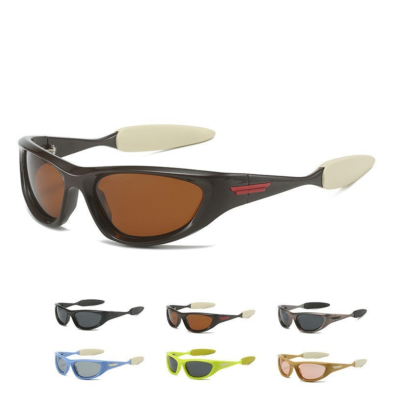 Womens Polarized Cat Eye Sunglasses Trendy Retro UV Protection TAC Lenses PC Frame For Driving Sports Gear Now