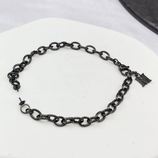 Titanium Steel Bracelet Holder DIY Jewelry Making Black