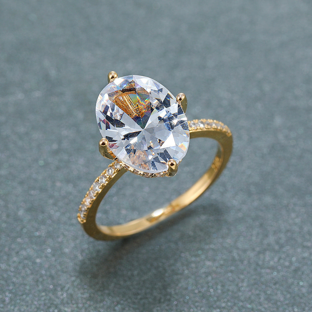 Women's Simple And Light Luxury Temperament Ring