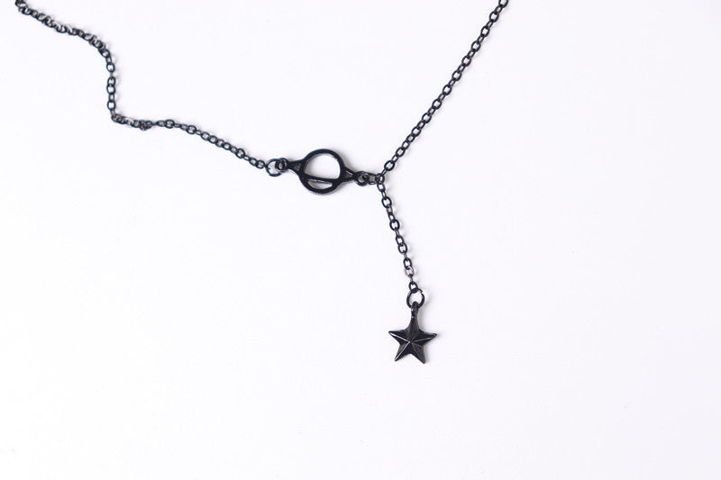 Elegant Star Shape Alloy Bracelet With Baking Paint Finish Fashion Jewelry For Women Elegant Everyday Bracelet